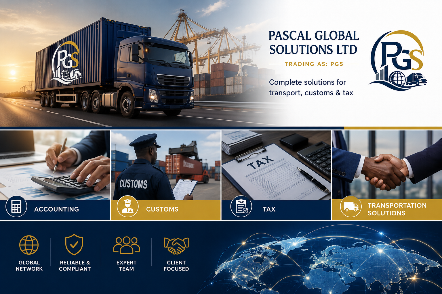 Pascal Global Solutions Ltd Freight Transport Customs Tax